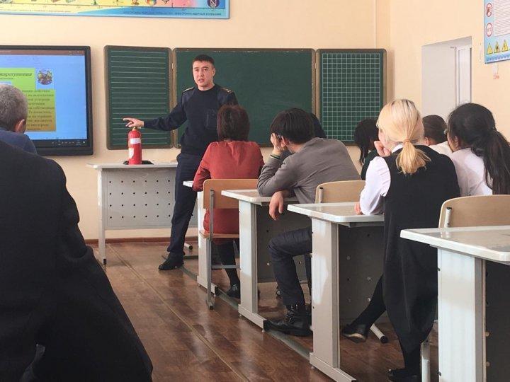 Жаттығу сабағы «Өрт кезіндегі оқушылардың, педагогикалық ұжымның іс-қимылдары»