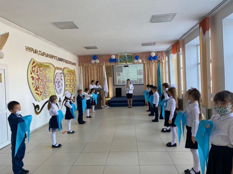 “Жас Ұлан” балалар мен жасөспірімдер ұйымы” қатарына  қабылдау